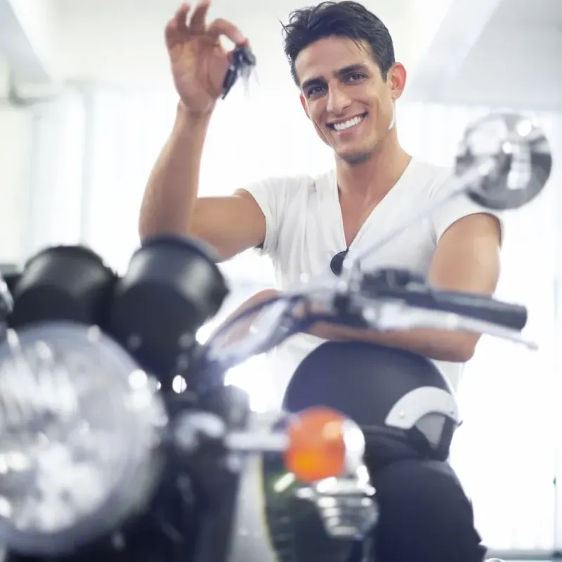 Motorcycle loan application